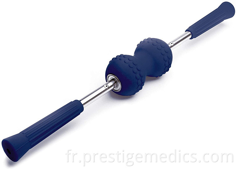 Acupressure Magnetic Massage Roller Navy